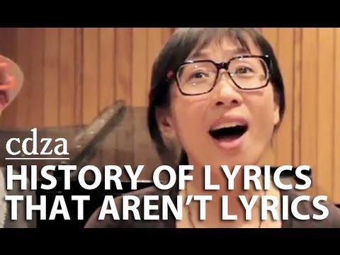 History Of Lyrics That Aren’t Lyrics