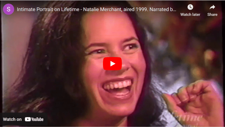 Intimate Portrait on Lifetime – Natalie Merchant, aired 1999. Narrated by Janeane Garofalo.